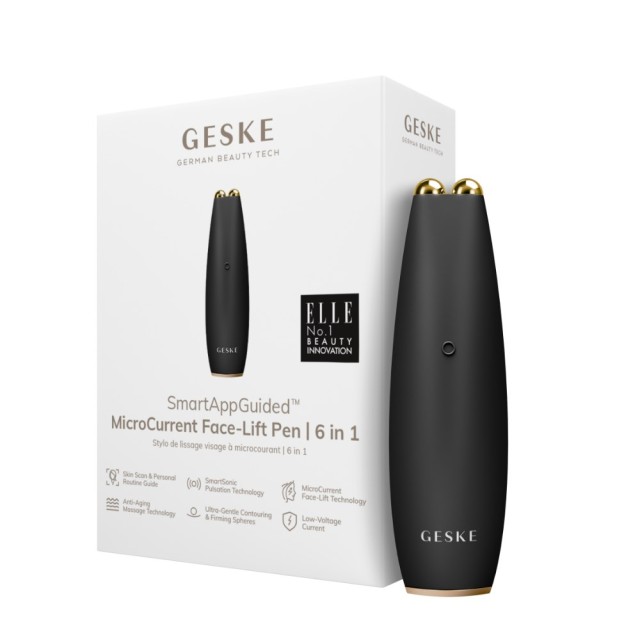 Geske Microcurrent Face Lift Pen 6 In 1 Gray