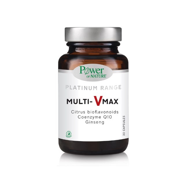 Power Health Platinum Multi V Max 30caps (Ενισχυμένη Πολυβιταμίνη για Παραγωγή Ενέργειας)