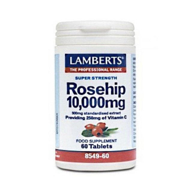 Lamberts Rosehip 10000mg 60tabs (Καρπός Αγριοτριανταφυλλιάς)
