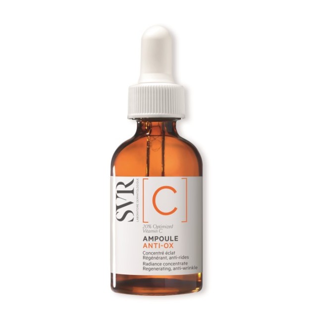SVR C Ampoule Anti-Ox Radiance Concentrate 30ml (Αντιρυτιδικός Ορός Προσώπου με Βιταμίνη C)