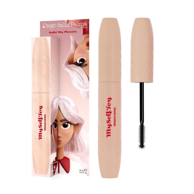 Diego Dalla Palma MySelfToy Mascara 13ml (Μάσκαρα Μαύρη για Όγκο & Μήκος)