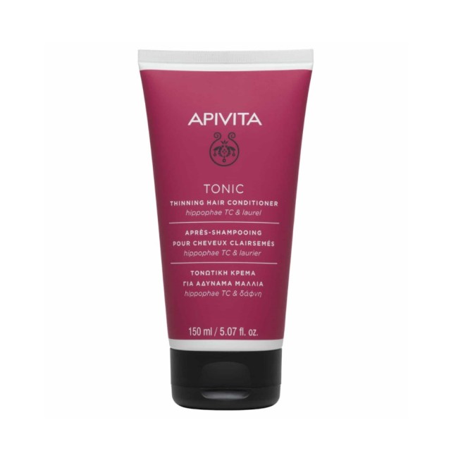 Apivita Tonic Thinning Hair Conditioner 150ml with Hippophae TC & Bay Laurel 150ml