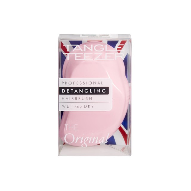 Tangle Teezer The Original Hairbrush Wet & Dry Hair Pink/Purple (Βούρτσα Μαλλιών Χωρίς Λαβή σε Ροζ/Μωβ Χρώμα)