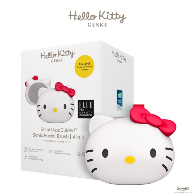 Geske Hello Kitty Sonic Facial Brush 4in1 Starlight (Βούρτσα Καθαρισμού Προσώπου & Μασάζ)