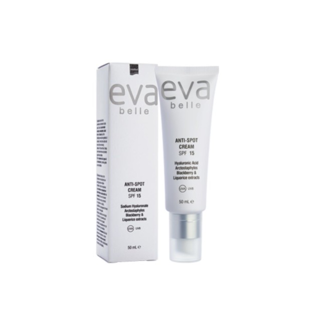 Eva Belle Anti Spot Cream SPF15 50ml (Κρέμα Kατά των Πανάδων με Αντηλιακή Προστασία)