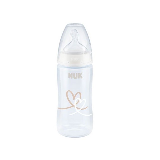 Nuk First Choice Plus Bottle 300ml (Μπιμπερό με Δείκτη Ελέγχου Θερμοκρασίας 6-18μ)