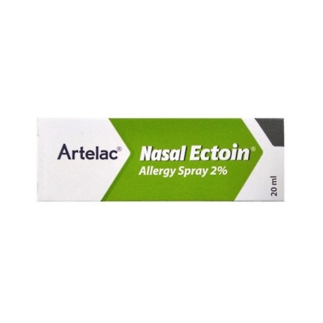 Bausch & Lomb Artelac Nasal Ectoin Allergy Spray 2% 20ml (Ρινικό Σπρέι για την Πρόληψη & την Αντιμετώπιση των Συμπτωμάτων της Αλλεργικής Ρινίτιδας)