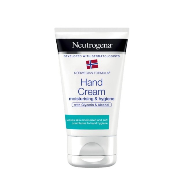 Neutrogena Hand Cream Moisturising & Hygiene 50ml (Κρέμα Χεριών για Ενυδάτωση & Προστασία)