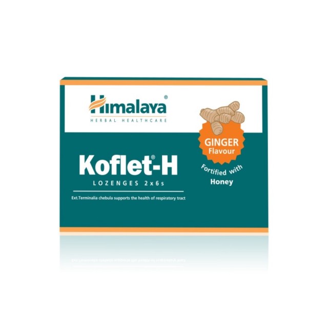 Himalaya Koflet H Lozenges Ginger 12pcs