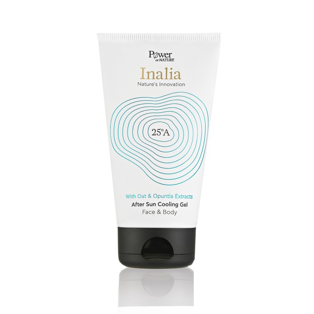 Power Inalia After Sun Cooling Gel 150ml (Δροσιστικό Τζελ για Μετά τον Ήλιο)