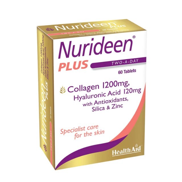 Health Aid Nurideen Plus 60tabs (Συμπλήρωμα Διατροφής για Υγιές Δέρμα)
