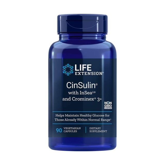 Life Extension Cinsulin With Glucose 90caps