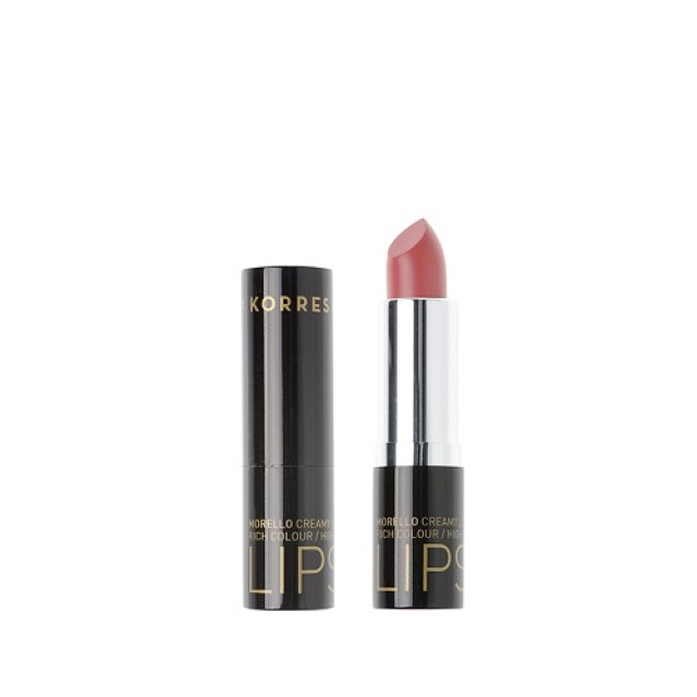 Korres Morrelo Creamy Lipstick No 16 Blushed Pink 3.5gr (Ζεστό Ροζ) 