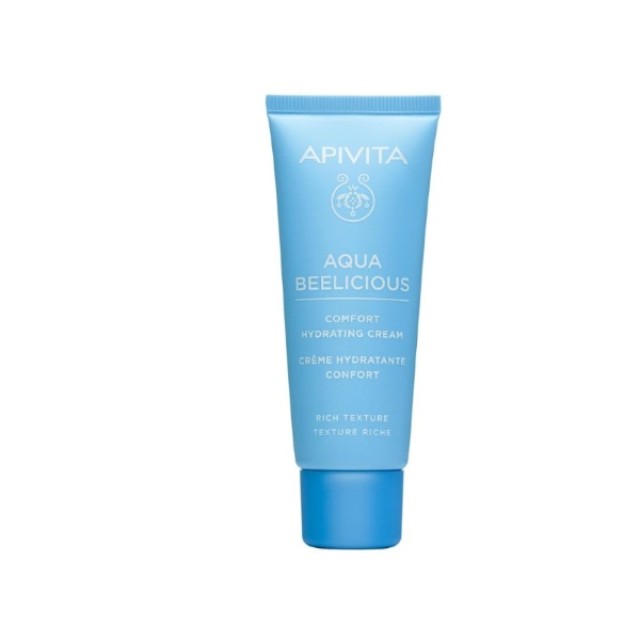Apivita Aqua Beelicious Comfort Hydrating Cream 40ml (Απαλή Κρέμα Ενυδάτωσης για Κανονική/Ξηρή Επιδερμίδα) 