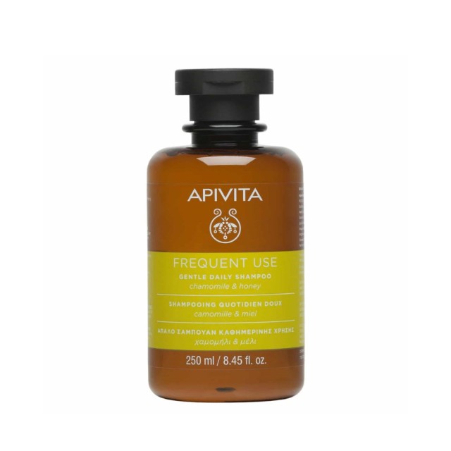 Apivita Frequent Use Gentle Daily Shampoo Chamomile & Honey 250ml (Απαλό Σαμπουάν Καθημερινής Χρήσης