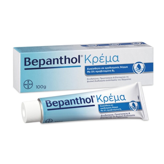 Bepanthol Cream 100gr (Κρέμα για Ευαίσθητο & Ερεθισμένο Δέρμα)