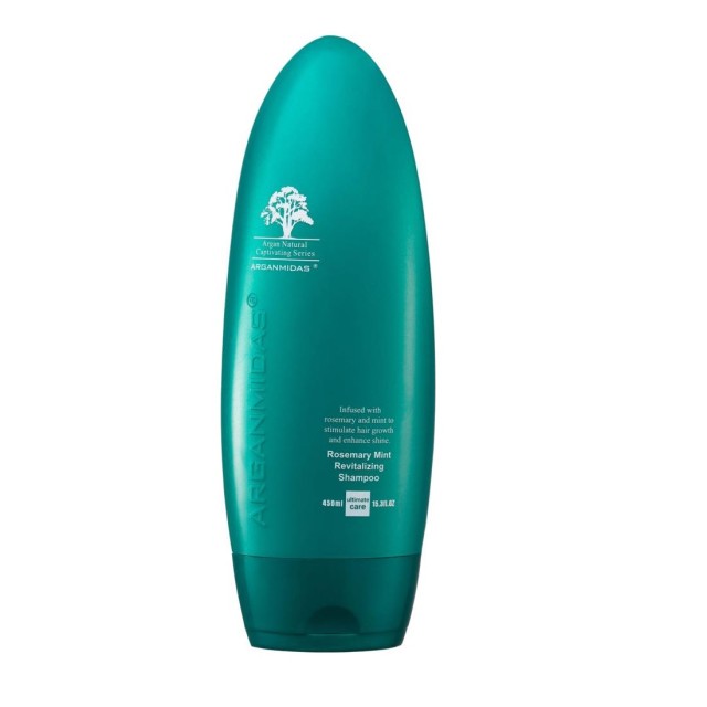 Arganmidas Rosemary Mint Revitalizing Shampoo 450ml (Σαμπουάν για Ενέργεια & Αναζωογόννηση για Δυνατά & Λαμπερά Μαλλιά)