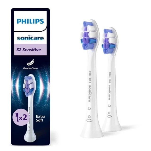 Philips Sonicare Sensitive S2 White HX6052/87 2pcs