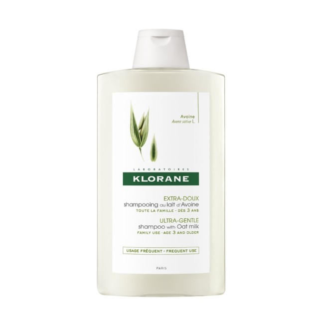 Klorane Avoine Ultra Gentle Shampoo 400ml (Σαμπουάν με Βρώμη για Καθημερινή Χρήση)