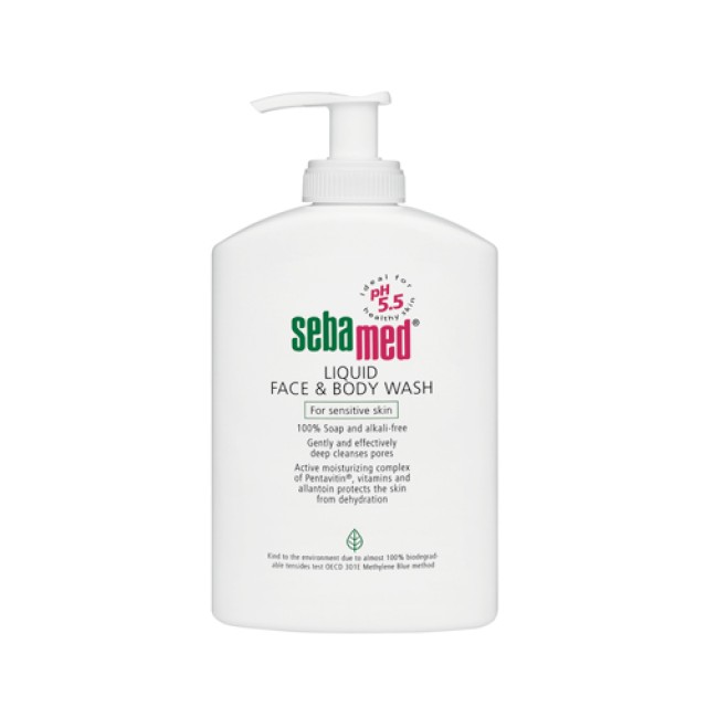 Sebamed Liquid Wash 300ml (Ήπιο Καθαριστικό για Πρόσωπο & Σώμα)