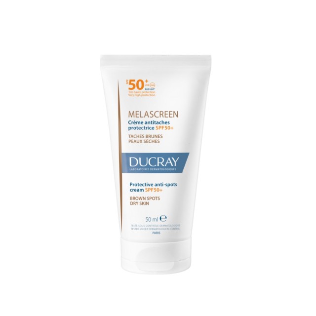 Ducray Melascreen Protective Anti-spots Cream SPF50+ 50ml (Προστατευτική Κρέμα Κατά των Κηλίδων)
