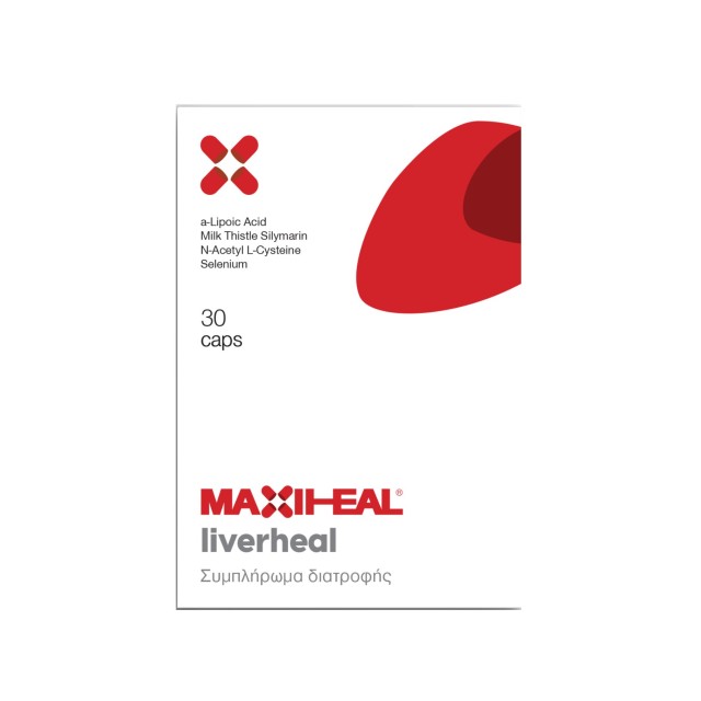 Maxiheal Liverheal 600mg 30caps