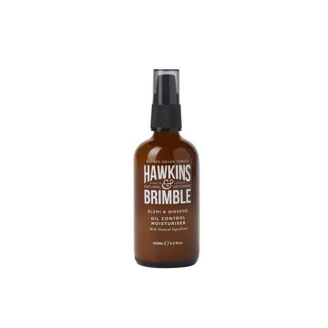 Hawkins & Βrimble Oil Control Moisturiser 100ml (Ανδρική Ενυδατική Κρέμα Ημέρας για Μικτή/Λιπαρή Επιδερμίδα)