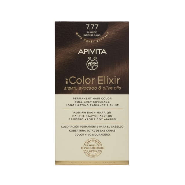 Apivita My Color Elixir Blonde Intense Sand N 7.77 