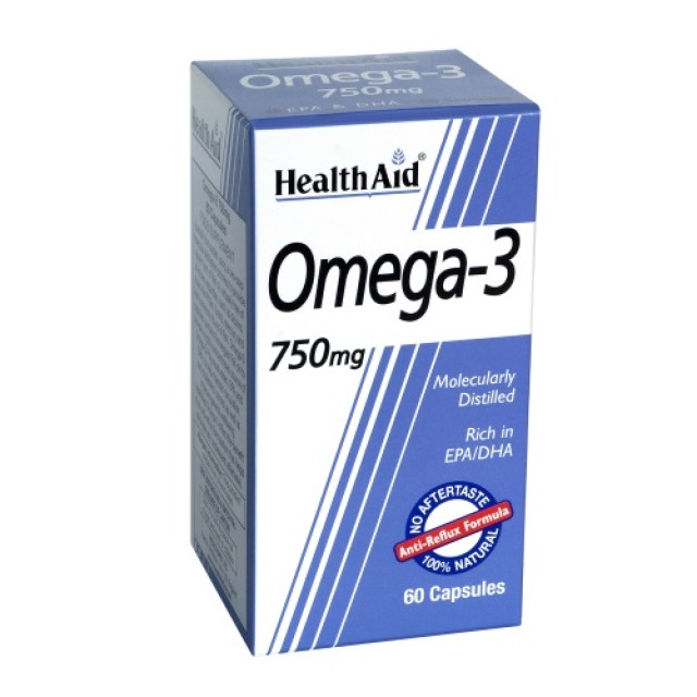 Health Aid Omega 3 750mg 60cap 