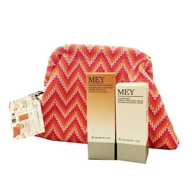 Mey SET Emulsion Very High Protection SPF50+ 100ml & Calmosin Dermo-Comforting Treatment 50ml (ΣΕΤ με Αντηλιακό Γαλάκτωμα Προσώπου & Σώματος & Καταπραϋντική Κρέμα)