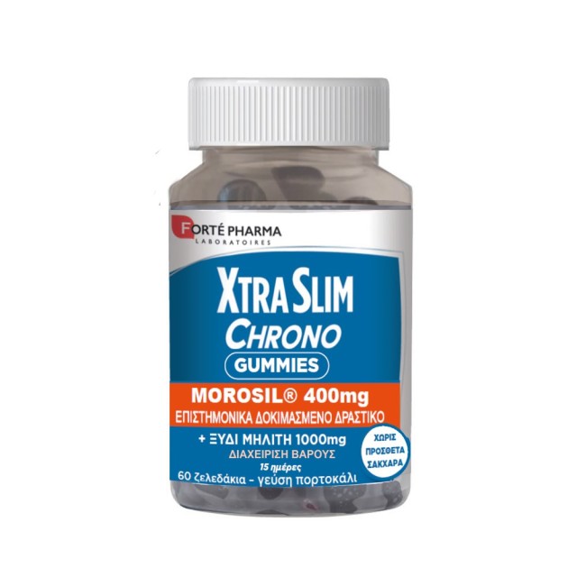 Forte Pharma XtraSlim Chrono Morosil Gummies 60τεμ (Συμπλήρωμα Διατροφής σε Ζελεδάκια για Έλεγχο του Βάρους & της Όρεξης)