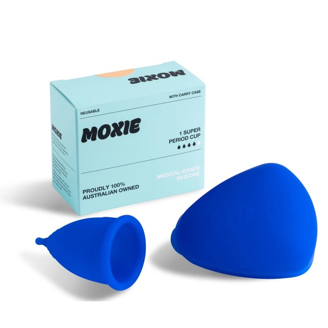 Moxie Reusable Period Cup - Super (Κύπελο Περιόδου για Μεσαία/Έντονη Ροή)