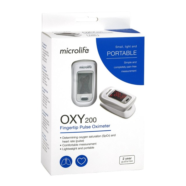 Microlife OXY 200 Fingertip Pulse Oximeter