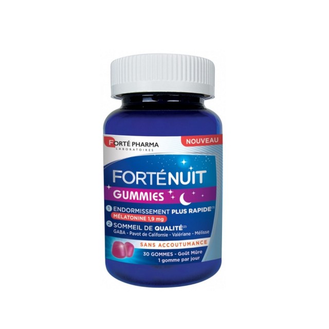 Forte Pharma ForteNuit 30 ζελεδάκια (Συμπλήρωμα Διατροφής για την Αϋπνία)