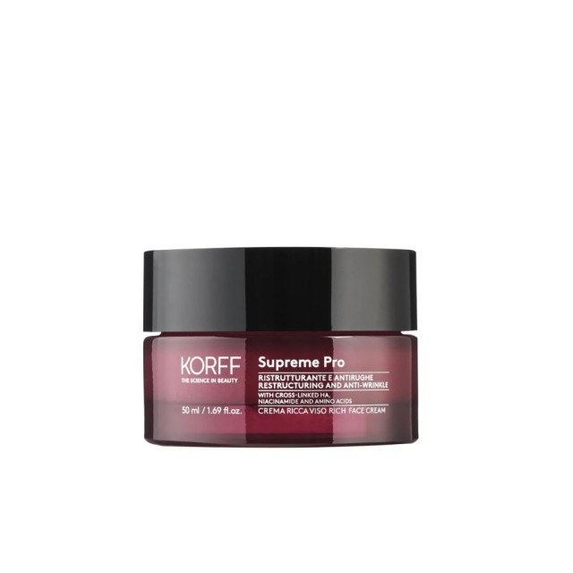 Korff Supreme Pro Restructuring & Anti Wrinkle Rich Face Cream 50ml