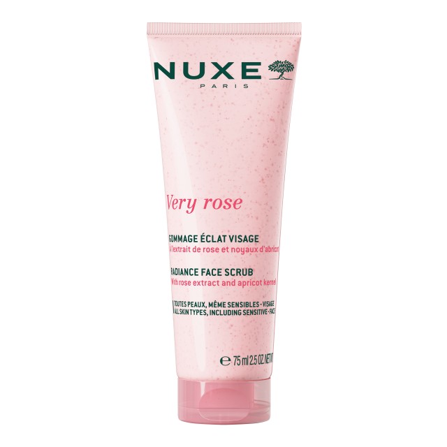 Nuxe Very Rose Radiance Face Scrub 75ml (Απολεπιστική Κρέμα Προσώπου)