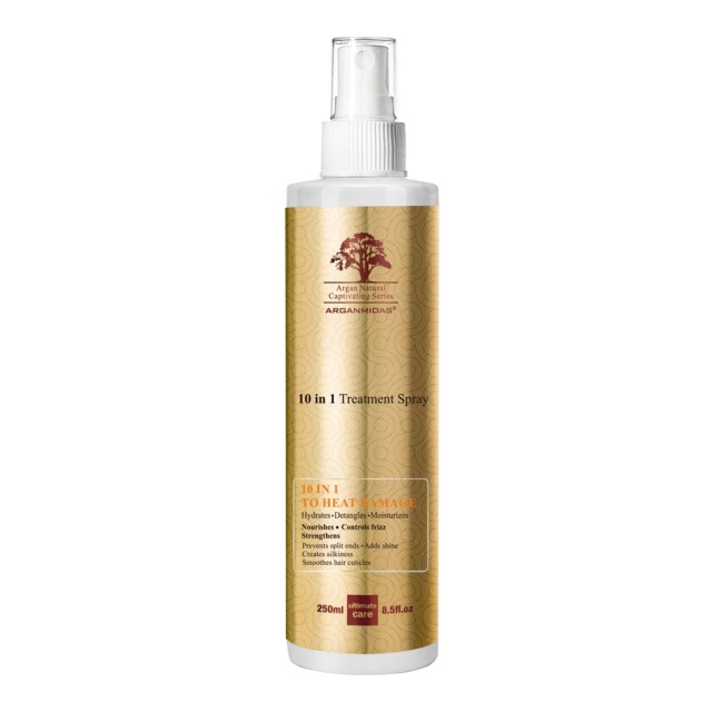 Arganmidas 10in1 Treatment Spray 250ml (Πολυχρηστική Θεραπεία με 10 Οφέλη για τα Μαλλιά)