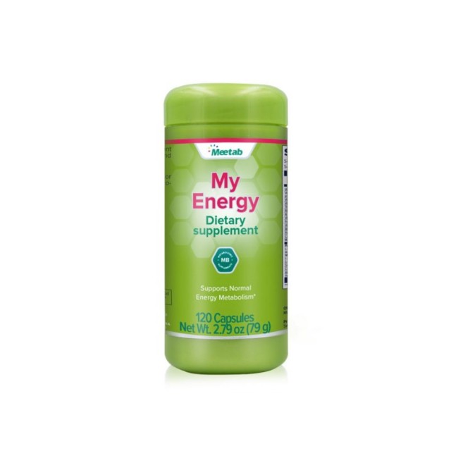 Meetab My Energy 120tabs (Πολυβιταμινούχο Συμπλήρωμα Διατροφής με 20 Απαραίτητα Αμινοξέα)