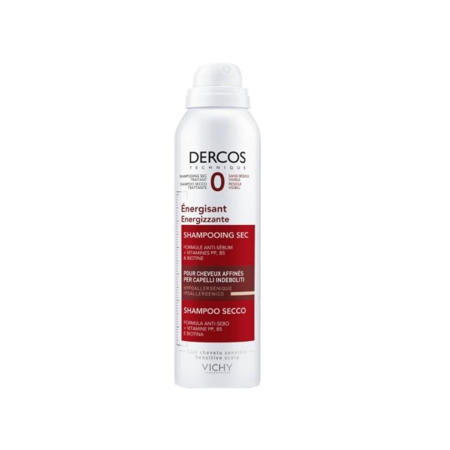 Vichy Dercos Energisant Dry Shampoo 150ml (Δυναμωτικό Ξηρό Σαμπουάν για Τριχόπτωση)
