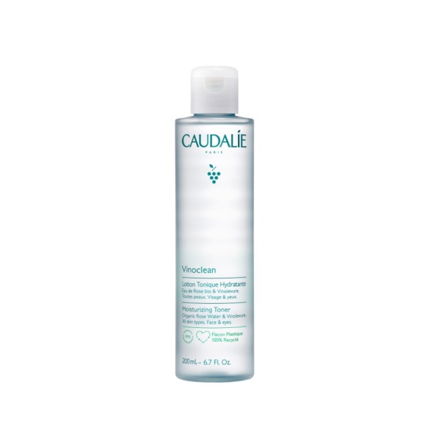 Caudalie Vinoclean Moisturizing Toner 200ml (Τονωτική Ενυδατική Λοσιόν για Πρόσωπο & Μάτια)