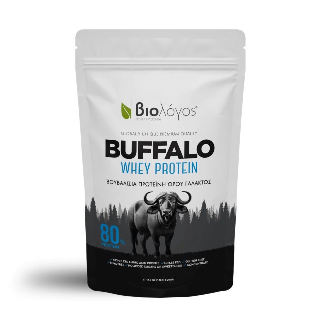 Biologos Buffalo Whey Protein 80P0gr