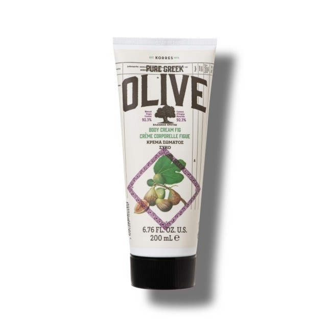 Korres Pure Greek Olive Body Cream Fig 200ml (Κρέμα Σώματος με Σύκο)