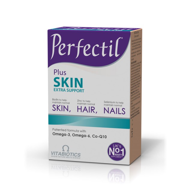 Vitabiotics Perfectil Plus Skin 28tabs+28caps (Συμπλήρωμα Διατροφής με Έμφαση στην Υγεία της Επιδερμ