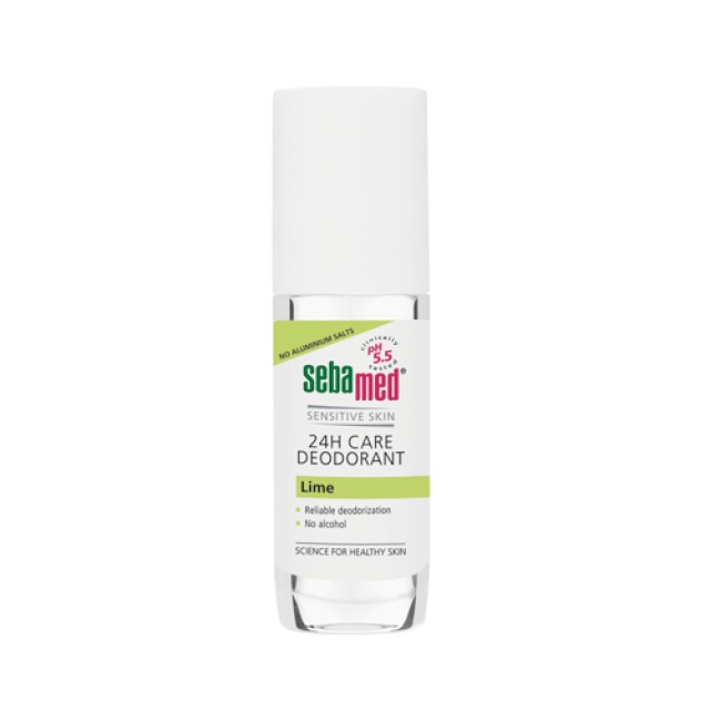 Sebamed Deo Roll On Lime 24-Hour 50ml 