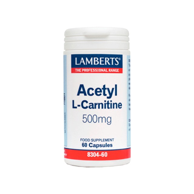 Lamberts Acetyl L Carnitine 500mg 60caps