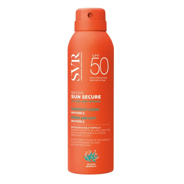 SVR Sun Secure Brume SPF50 200ml (Αντηλιακό Σπρέι Προσώπου & Σώματος)