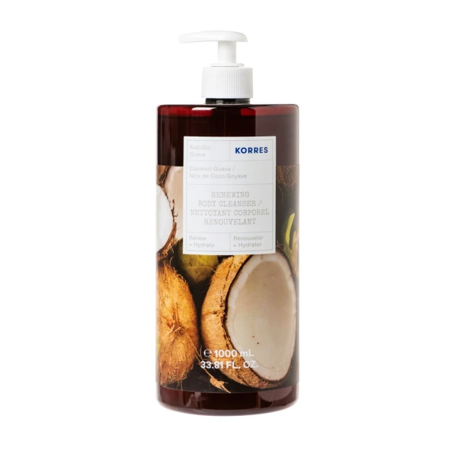 Korres Coconut Guava Shower Gel 1000ml familypharmacy.gr