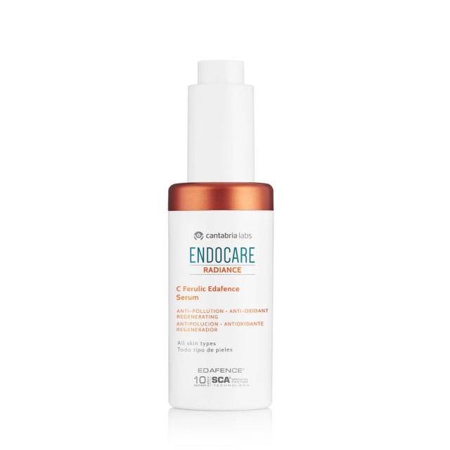 Endocare Radiance C Ferulic Edafence Serum 30ml (Αντιγηραντικός Ορός για Φωτεινό Δέρμα)