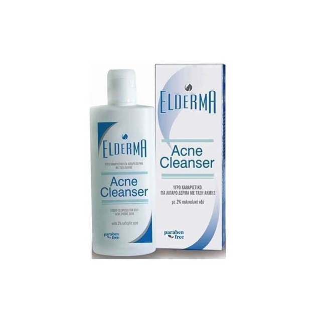 Elderma Acne Cleanser 200ml (Καθαριστικό Προσώπου & Σώματος για Λιπαρό Δέρμα με Τάση Ακμής)