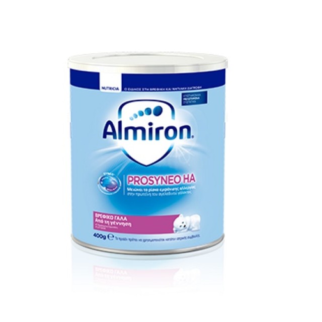 Almiron Prosyneo HA 400gr (Βρεφικό Γάλα για Μωρά με Οικογενειακό Ιστορικό Αλλεργίας από την Γέννηση) 